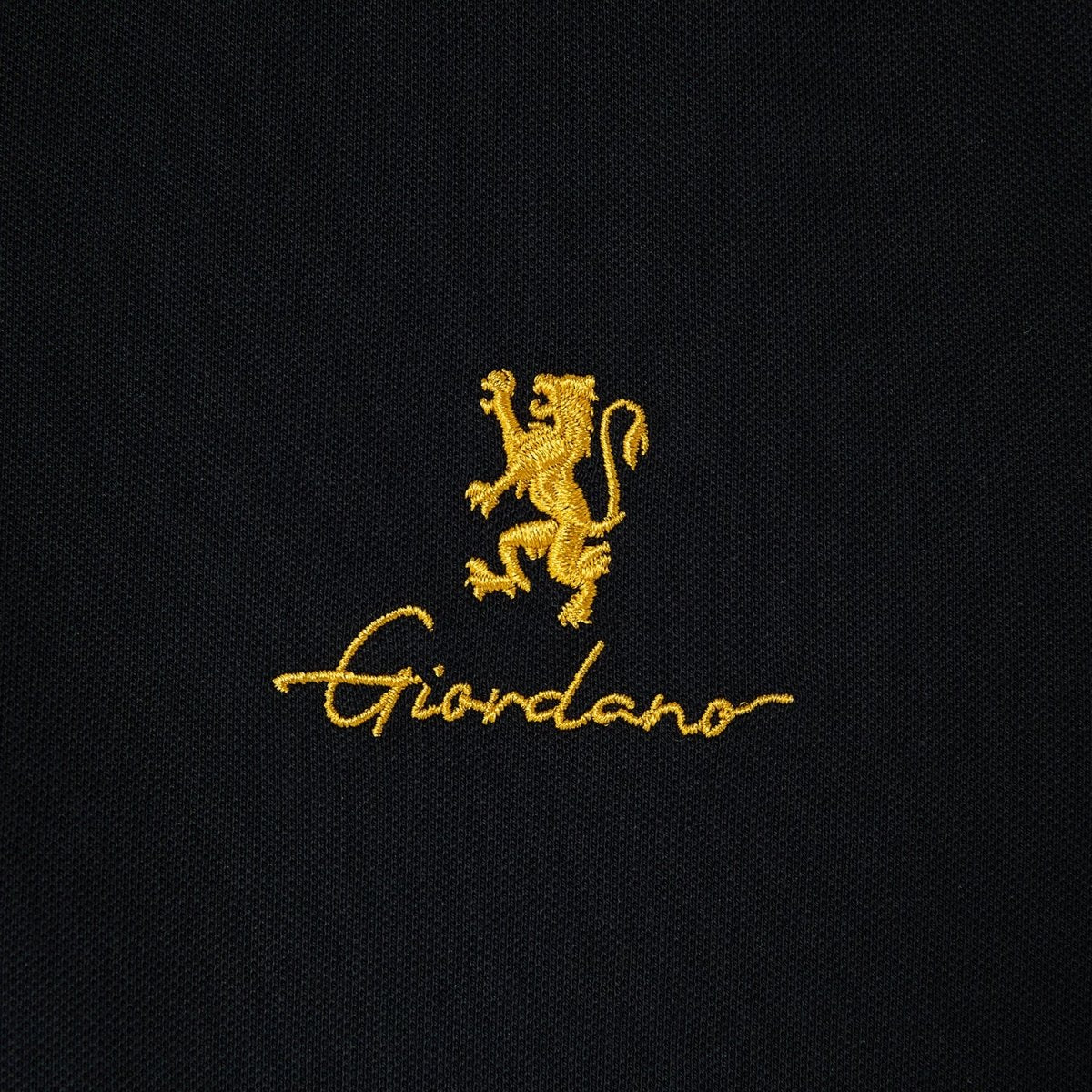 Men's Classic Slim Fit Polo With Signature Embroidery S - Shop Giordano
