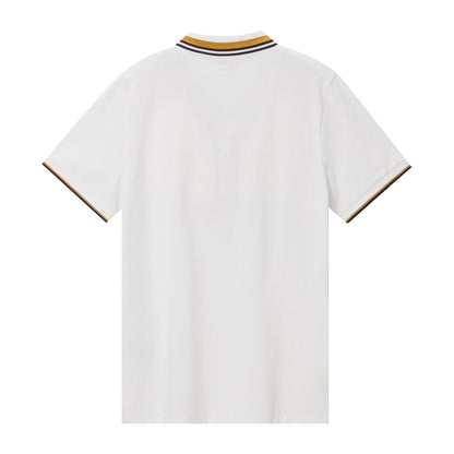 Men's Classic Slim Fit Polo With Signature Embroidery - Giordano