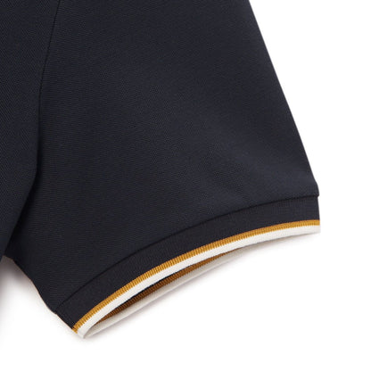Men's Classic Slim Fit Polo With Signature Embroidery - Giordano