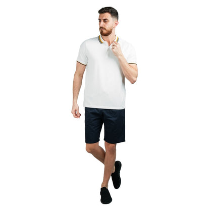 Men's Classic Slim Fit Polo With Signature Embroidery - Giordano