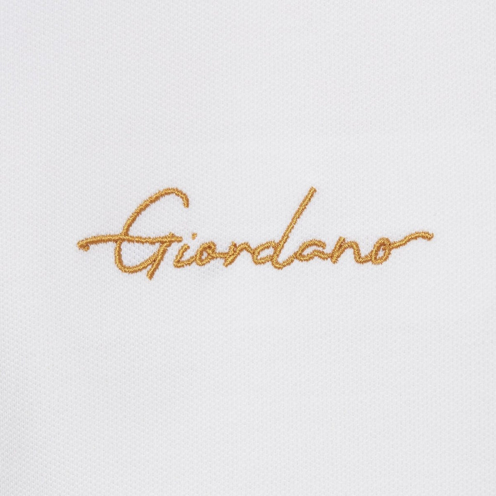 Men's Classic Slim Fit Polo With Signature Embroidery S - Shop Giordano