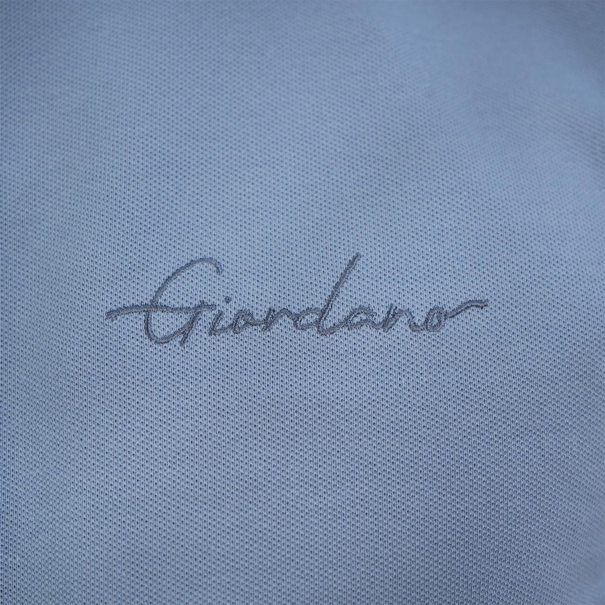 Men's Classic Slim Fit Polo With Signature Embroidery - Giordano
