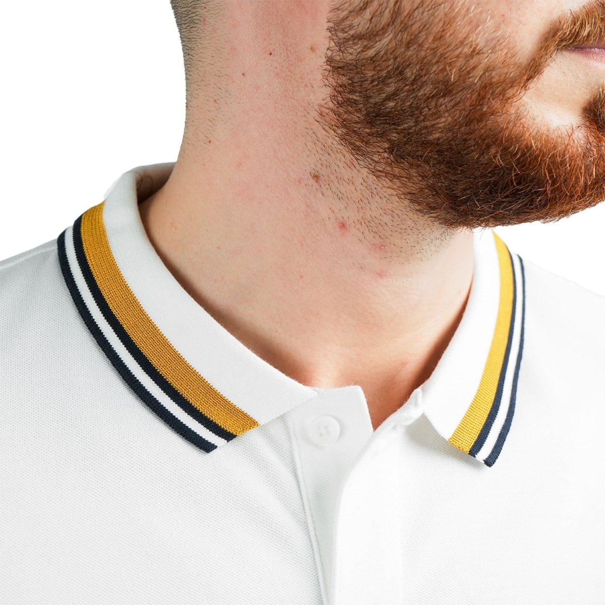 Men's Classic Slim Fit Polo With Signature Embroidery - Giordano