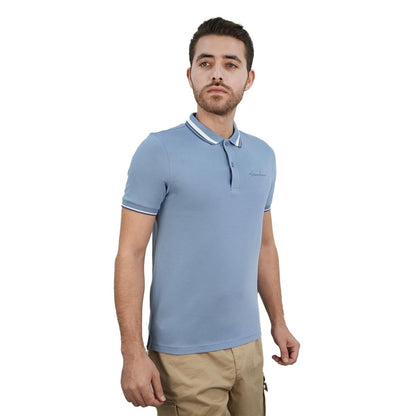 Men's Classic Slim Fit Polo With Signature Embroidery - Giordano