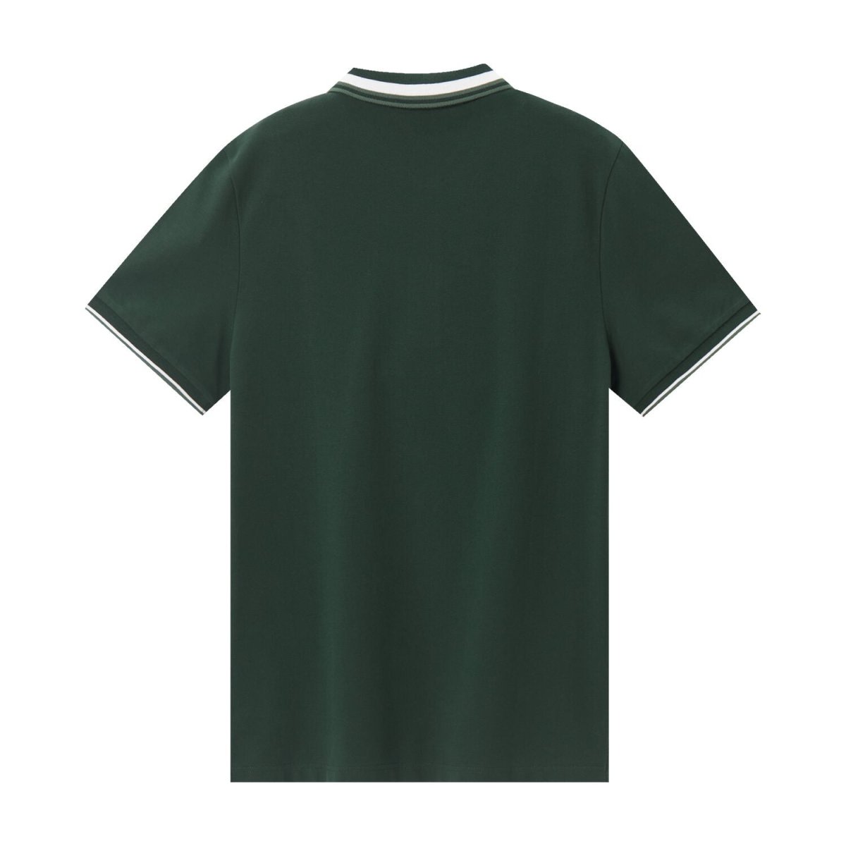 Men's Classic Slim Fit Polo With Signature Embroidery - Giordano