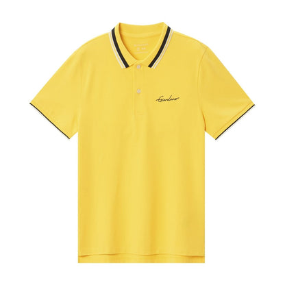 Men's Classic Slim Fit Polo With Signature Embroidery - Giordano