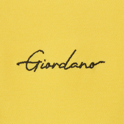 Men's Classic Slim Fit Polo With Signature Embroidery - Giordano