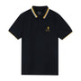 Men's Classic Slim Fit Polo With Signature Embroidery S - Shop Giordano