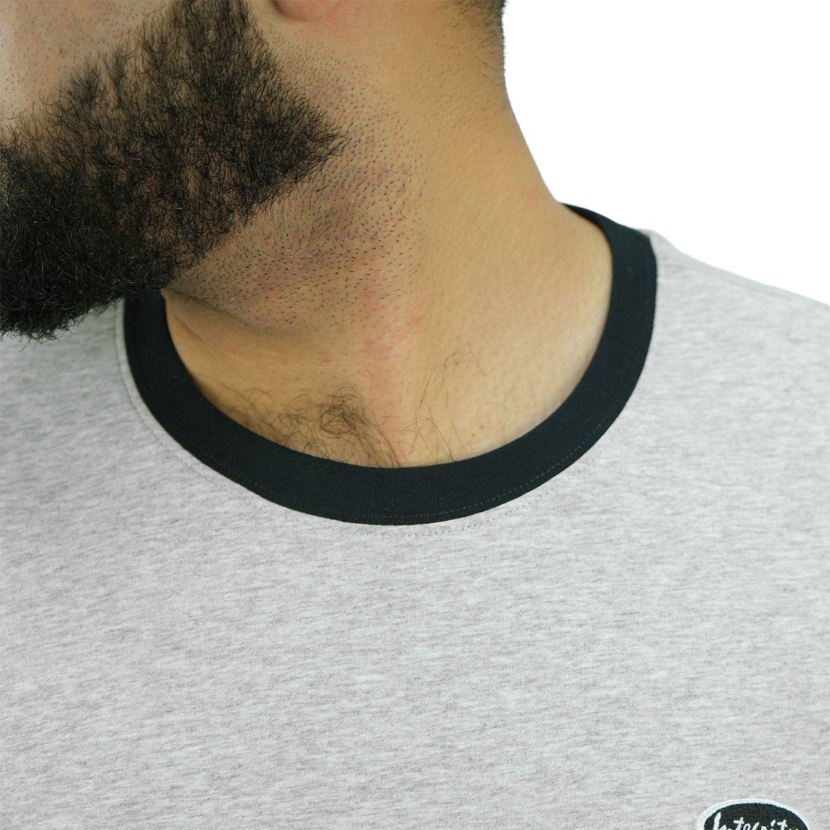Men's Color Blocking Tee - Cotton Polyester Sorona Jersey, Relaxed Fit - Giordano