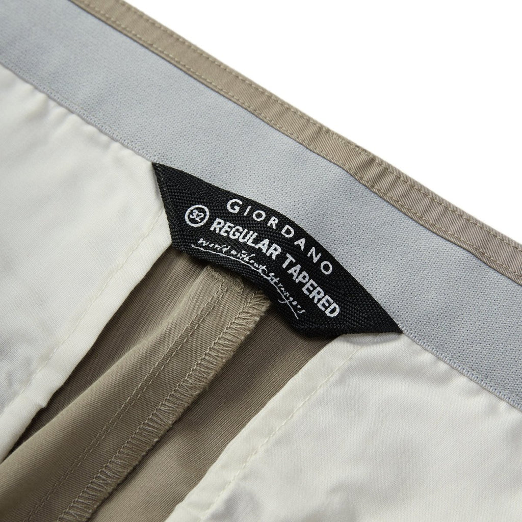 Men's Comfort Stretch Khaki Pants 30 - Shop Giordano