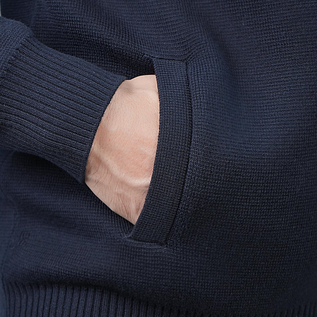 Men's Cotton - Acrylic Texture Stitch Mock Neck Raglan Cardigan S - Shop Giordano