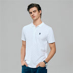 Giordano Men's Cotton All Over Patter Print Polo - first_variant_option_2 Premium Polo for Giordano