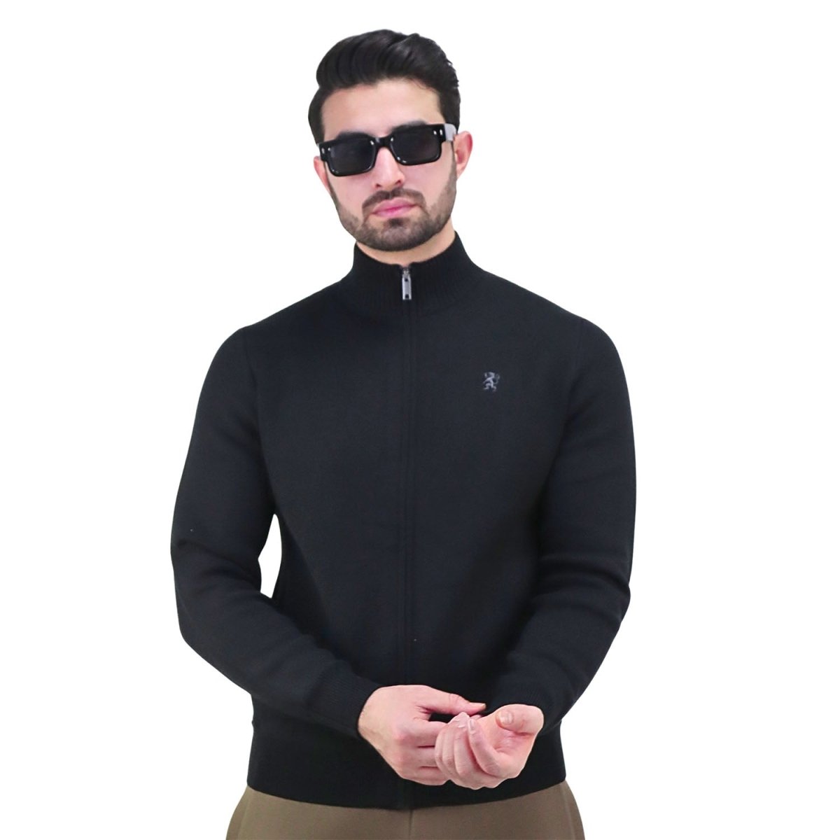 Giordano Men's Cotton Blend Cardigan: Cozy & Classic - Premium Cardigans
