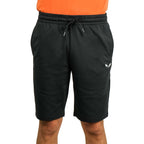 Men's Cotton Blend Interlock Elastic Waist Shorts S - Shop Giordano