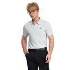 Men's Cotton Blend Pique Knit Short Sleeve Polo S - Shop Giordano