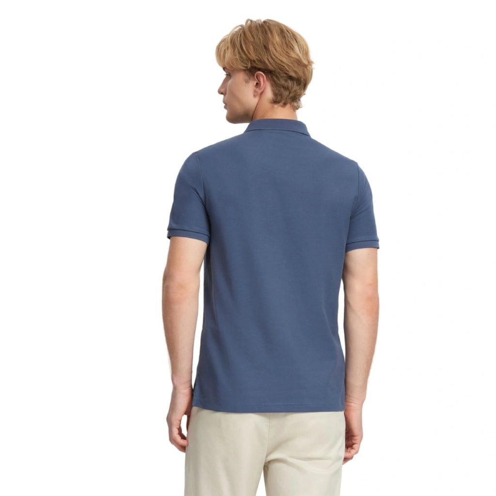 Men's Cotton Blend Pique Knit Short Sleeve Polo S - Shop Giordano