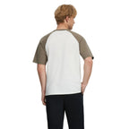 Men's Cotton Blend Raglan Sleeve Print Tee S - Shop Giordano