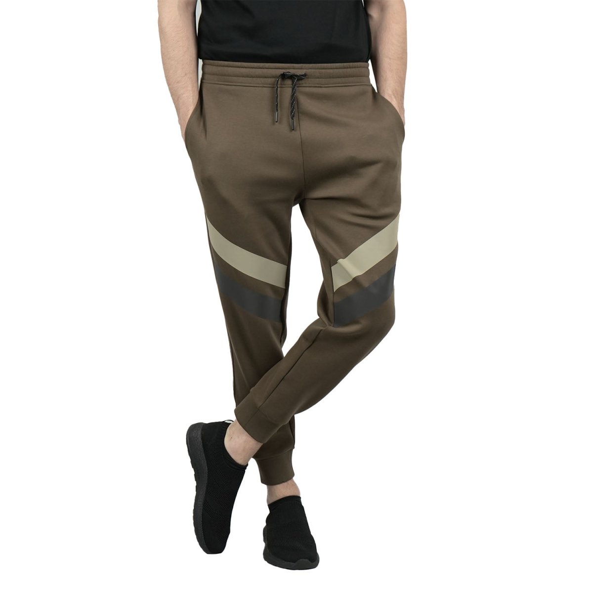 Men's Cotton Blend Slim Tapered Joggers - Giordano
