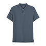 Men's Cotton Blend Waffle Knit Solid Polo S - Shop Giordano