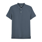 Men's Cotton Blend Waffle Knit Solid Polo S - Shop Giordano