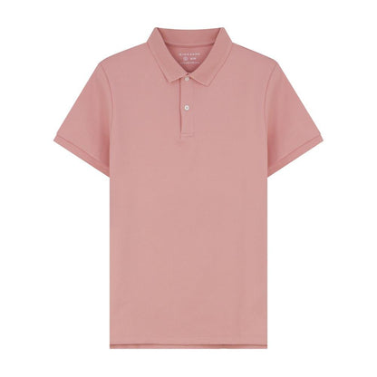 Men's Cotton Blend Waffle Knit Solid Polo - Giordano