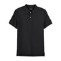 Giordano Men's Cotton Blend Waffle Knit Solid Polo - Premium Polo