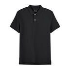 Giordano Men's Cotton Blend Waffle Knit Solid Polo - Premium Polo
