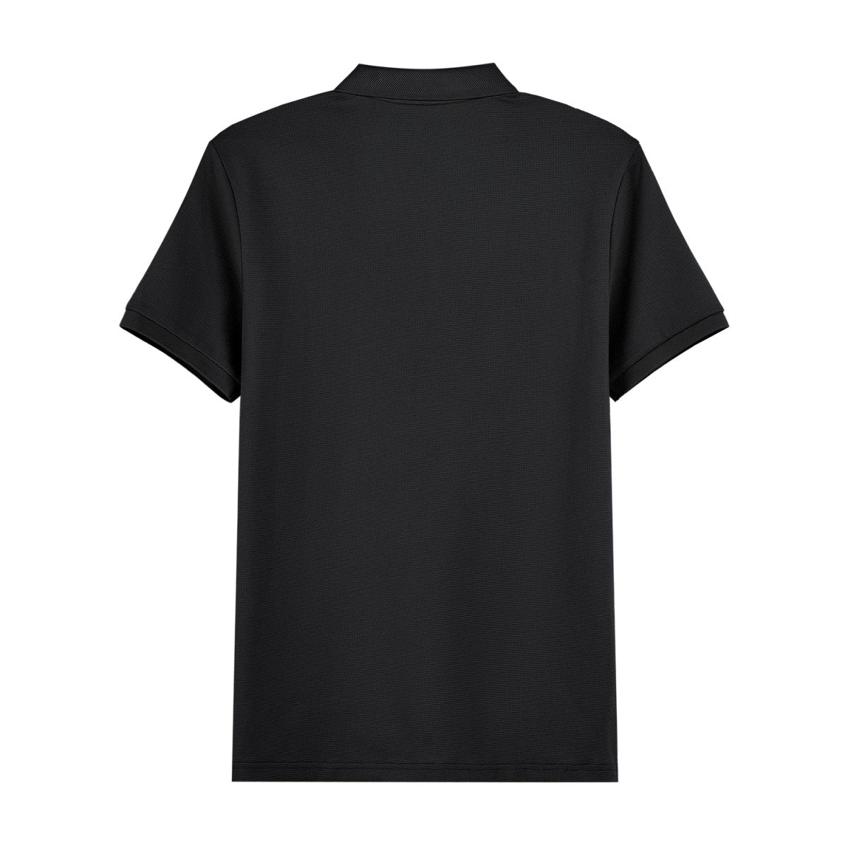 Giordano Men's Cotton Blend Waffle Knit Solid Polo - Premium Polo
