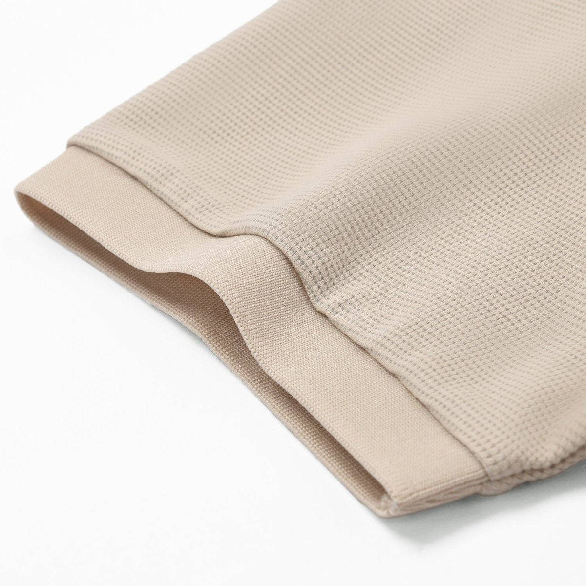 Men's Cotton Blend Waffle Knit Solid Polo - Giordano