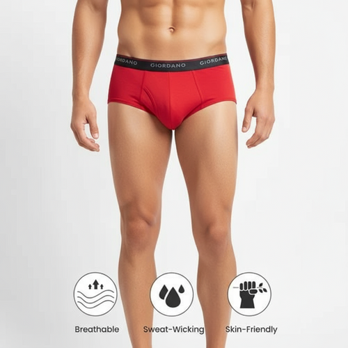 Men's Cotton Classic Fit Briefs - 6-Pack