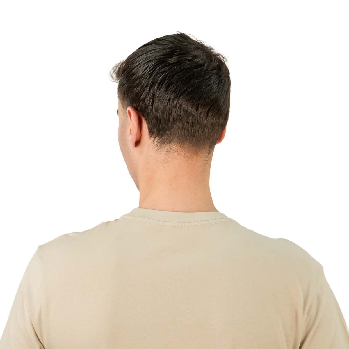 Men's Cotton Crewneck Tee With Signature Print - Giordano