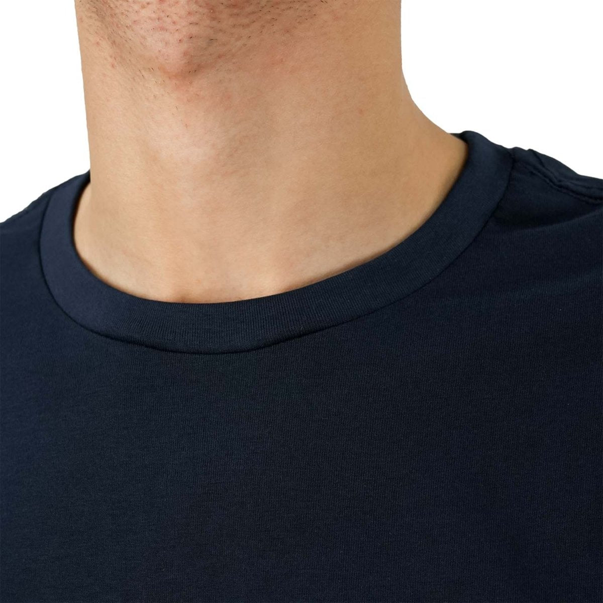 Men's Cotton Crewneck Tee With Signature Print S - Shop Giordano