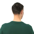 Giordano Men's Cotton Crewneck Tee With Signature Print - Premium Print Tee