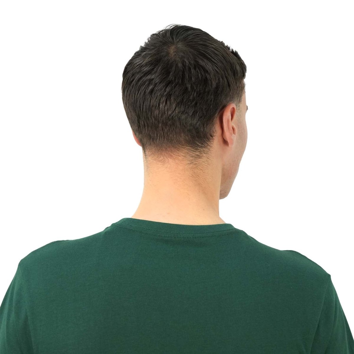 Giordano Men's Cotton Crewneck Tee With Signature Print - Premium Print Tee