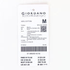 Giordano Men's Cotton Crewneck Tee With Signature Print - Premium Print Tee