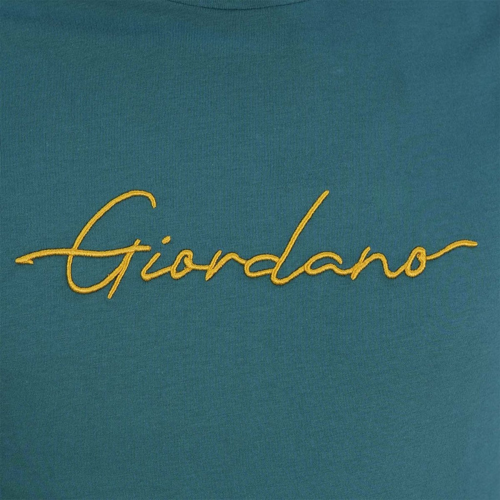 Men's Cotton Crewneck Tee With Signature Print S - Shop Giordano