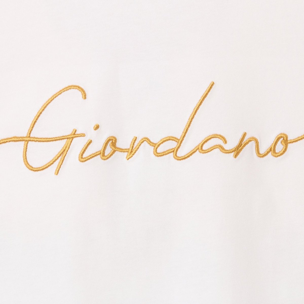 Men's Cotton Crewneck Tee With Signature Print - Giordano