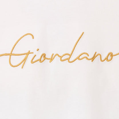 Men's Cotton Crewneck Tee With Signature Print - Giordano