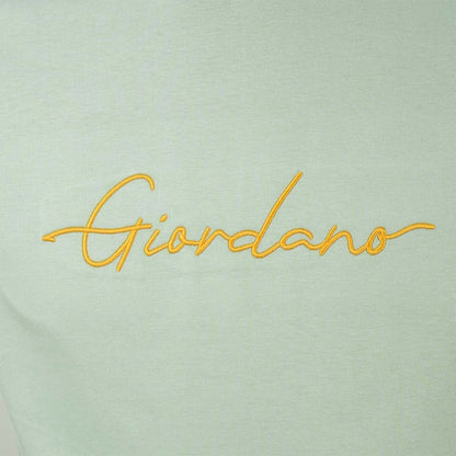 Men's Cotton Crewneck Tee With Signature Print - Giordano