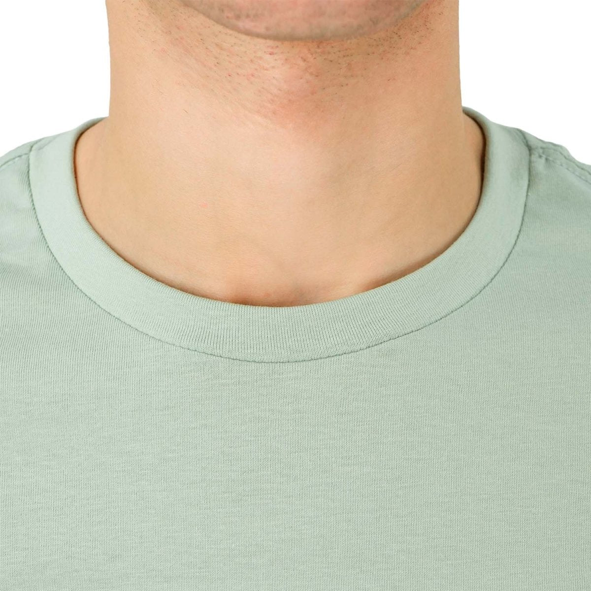 Men's Cotton Crewneck Tee With Signature Print - Giordano