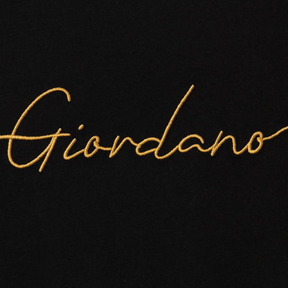 Men's Cotton Crewneck Tee With Signature Print - Giordano