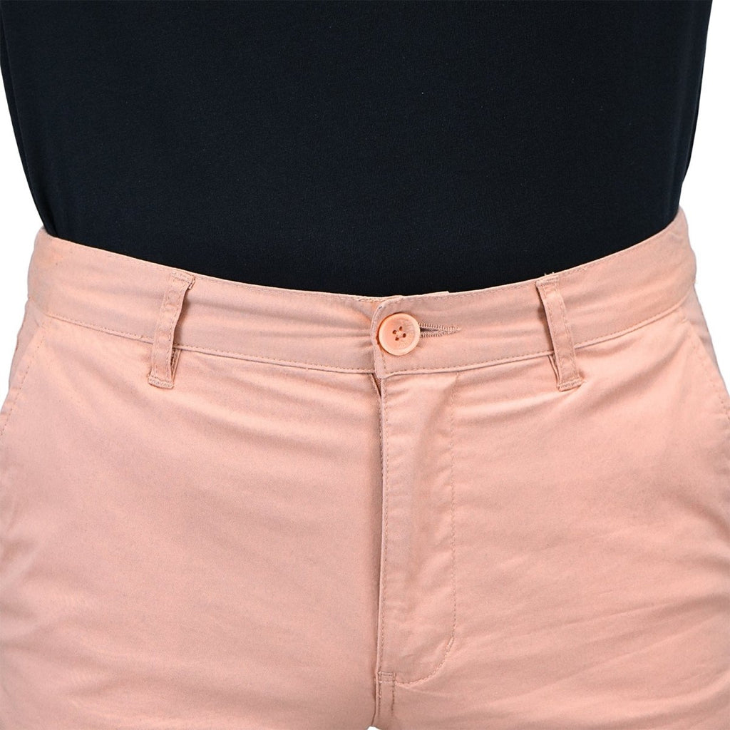 Giordano Men's Cotton Elastane Twill Low Rise Slim Fit Bermuda Shorts - Premium Shorts