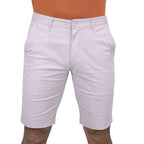 Men's Cotton Elastane Twill Low Rise Slim Fit Bermuda Shorts 30 - Shop Giordano