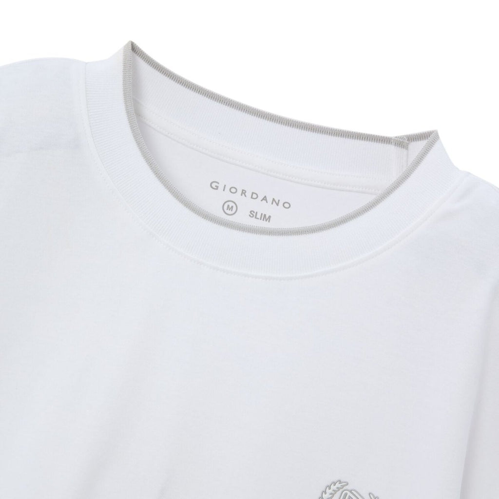 Men’S Cotton Interlock Liquid Touch Slim Fit Tee S - Shop Giordano
