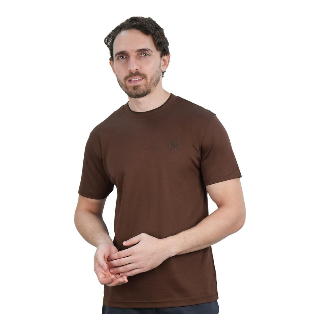 Men’S Cotton Interlock Liquid Touch Slim Fit Tee S - Shop Giordano