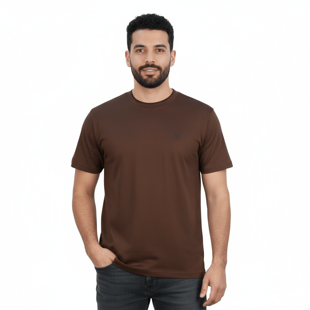 Men’S Cotton Interlock Liquid Touch Slim Fit Tee S - Shop Giordano