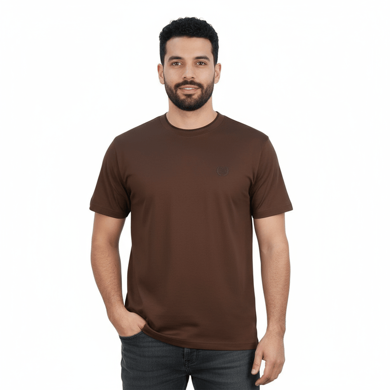 Men’S Cotton Interlock Liquid Touch Slim Fit Tee S - Shop Giordano