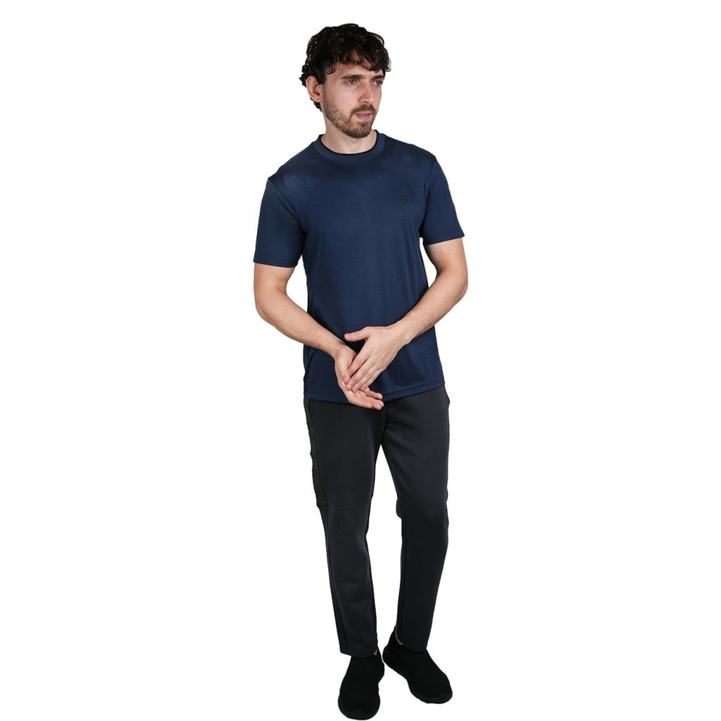 Men’S Cotton Interlock Liquid Touch Slim Fit Tee S - Shop Giordano