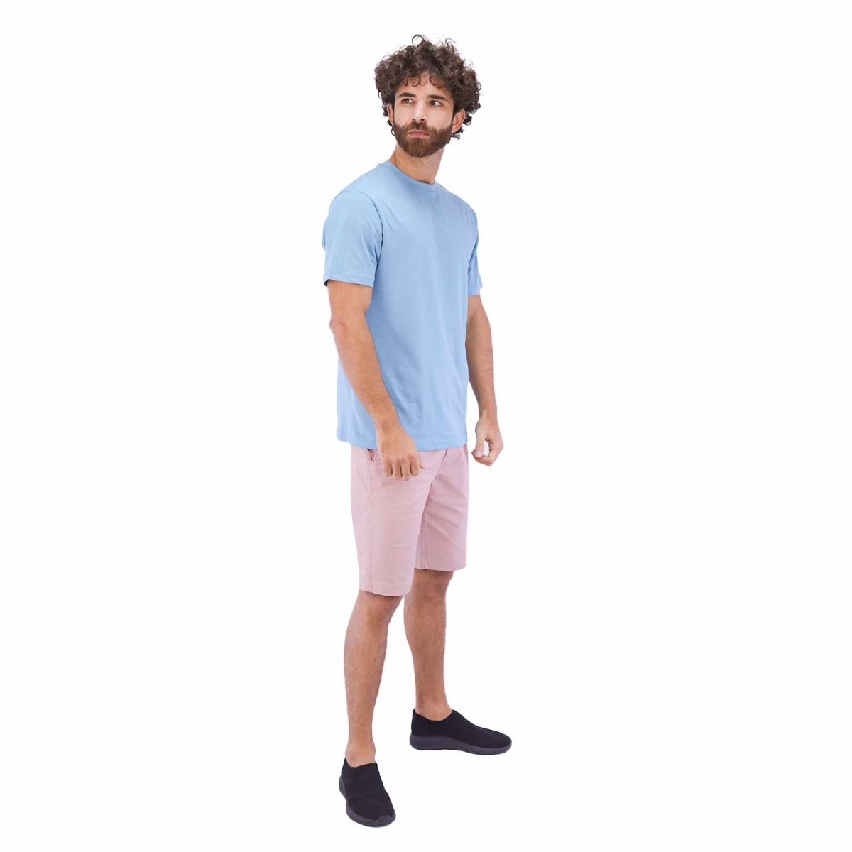 Giordano Men's Cotton Jersey Crew Neck Slim Fit Tee - Premium Tee