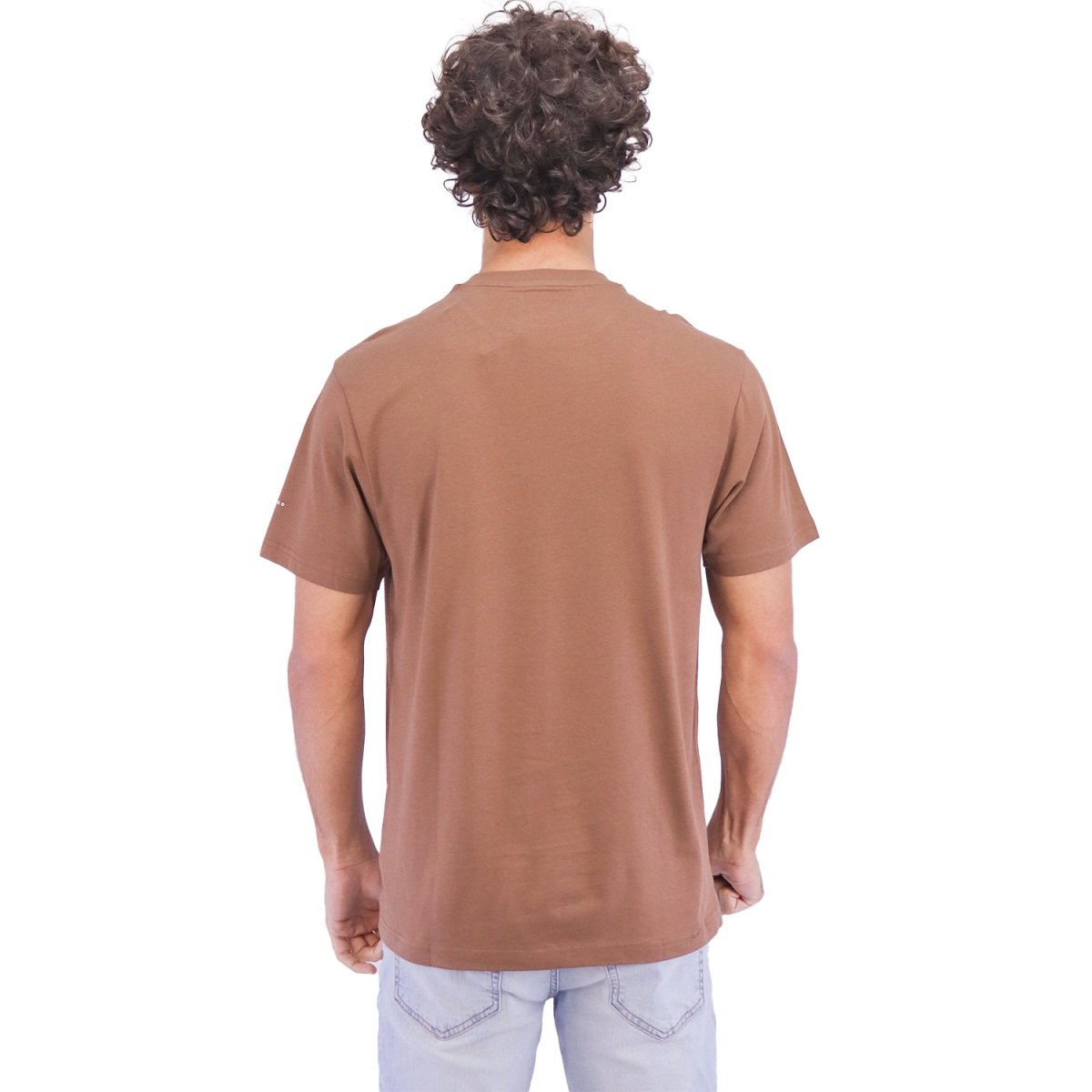 Giordano Men's Cotton Jersey Crew Neck Slim Fit Tee - Premium Tee